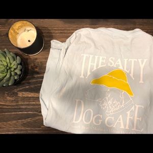 salty dog cafe comfort colors tee size medium